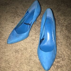 Blue heels